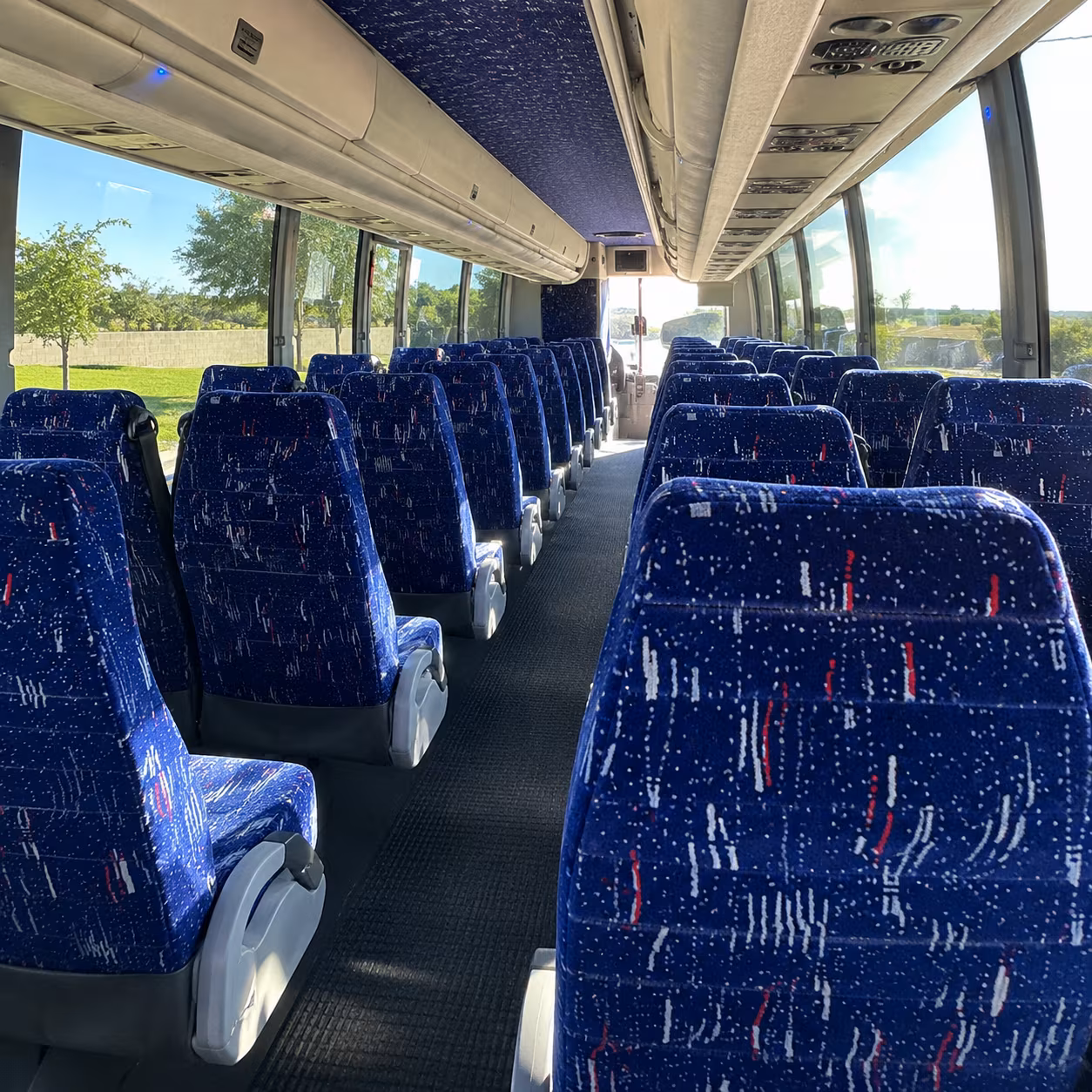 apple valley long distance transportation onboard seating